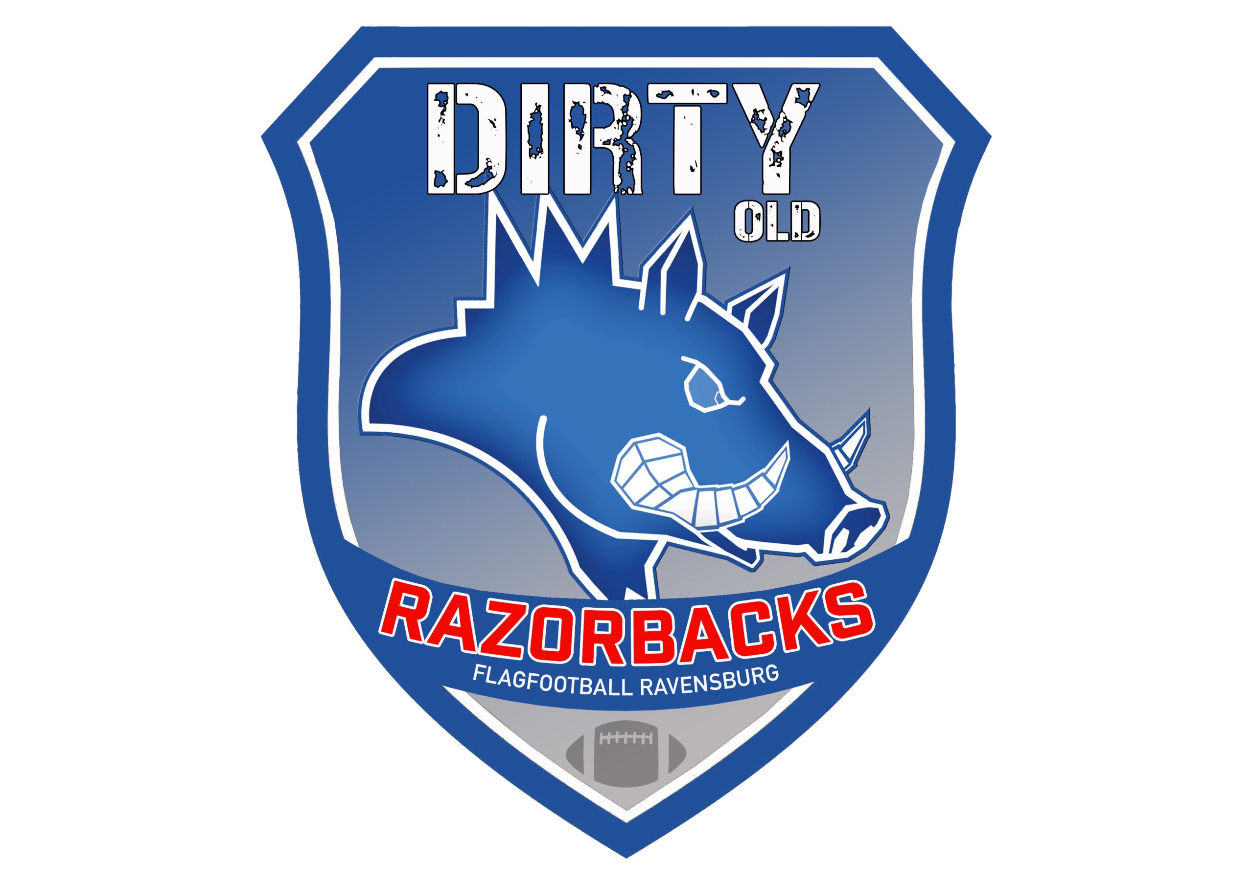 Ravensburg Dirty Old Razorbacks Logo